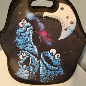 Cookie Monster Neoprene Lunch Bag